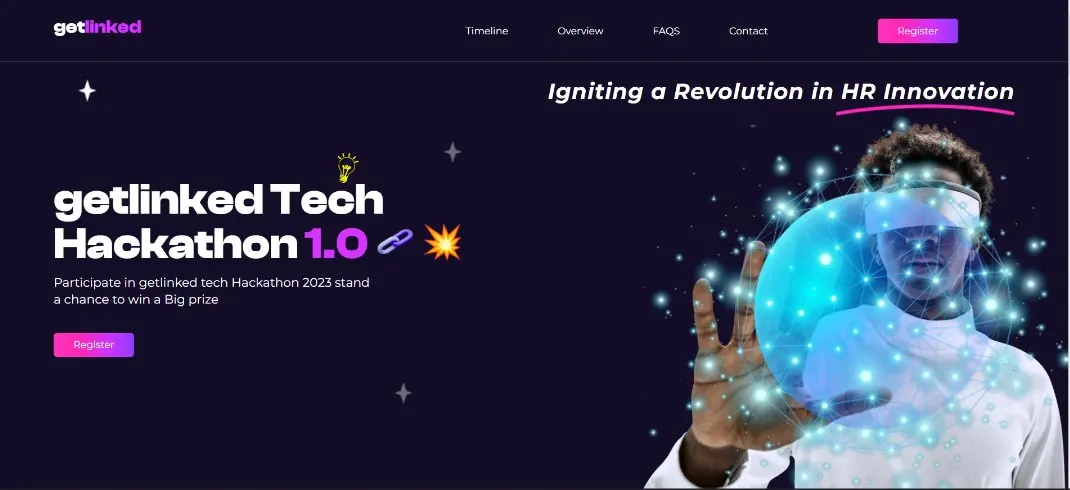 Hackathon Registration Platform preview